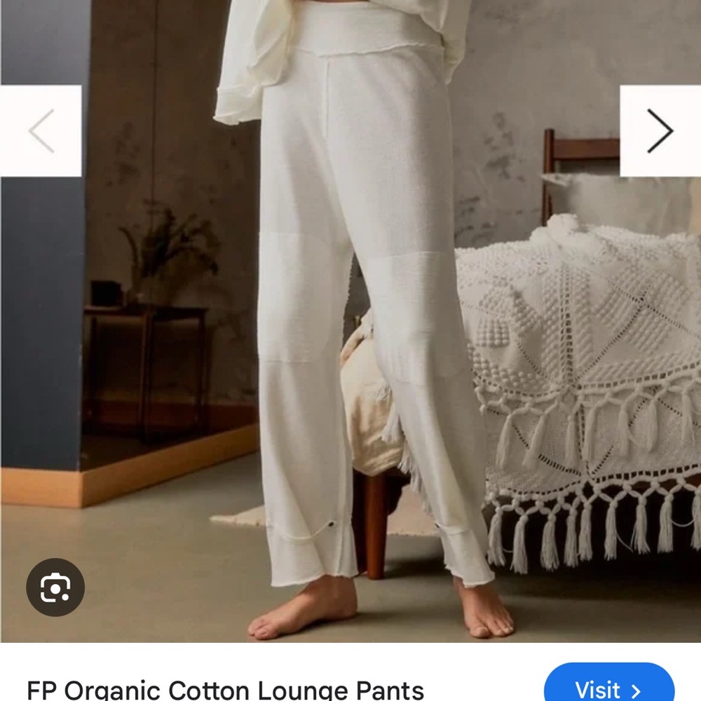 Free people cotton lounge pants